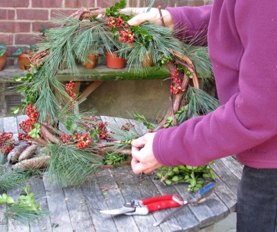 Wreath, almost finished