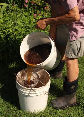 Compost tea, quick mix