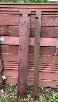 Compost bin, bottom boards