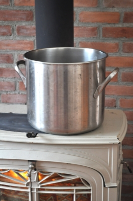 Boiling sap