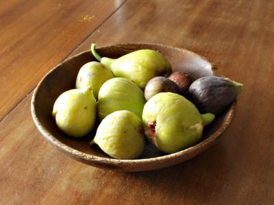 Plate of figs