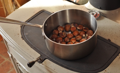 Roasting chestnuts