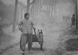 Cart use in China, 1980's