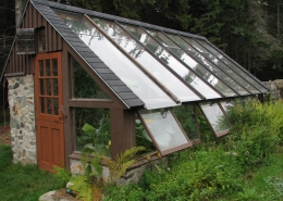 Forest farm greenhouse