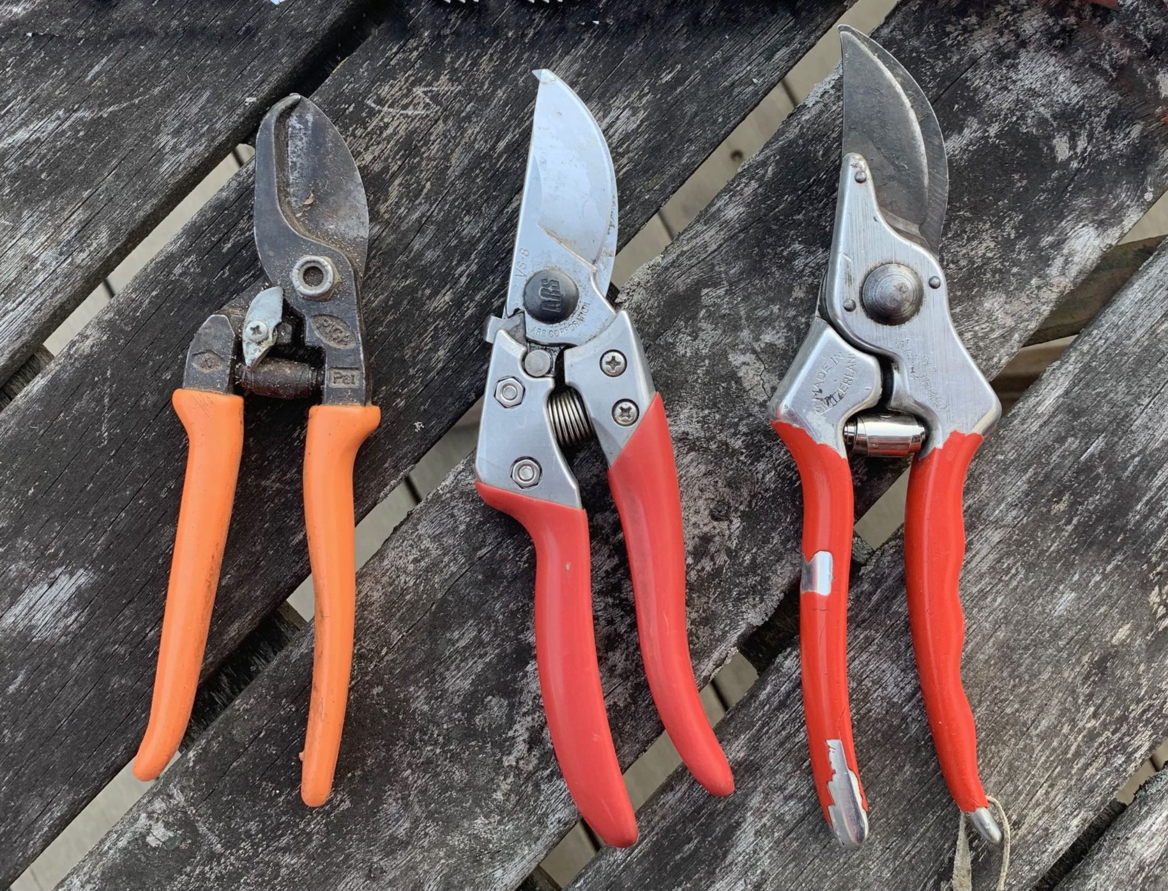 Hand shears, Pica, ARS, Felco
