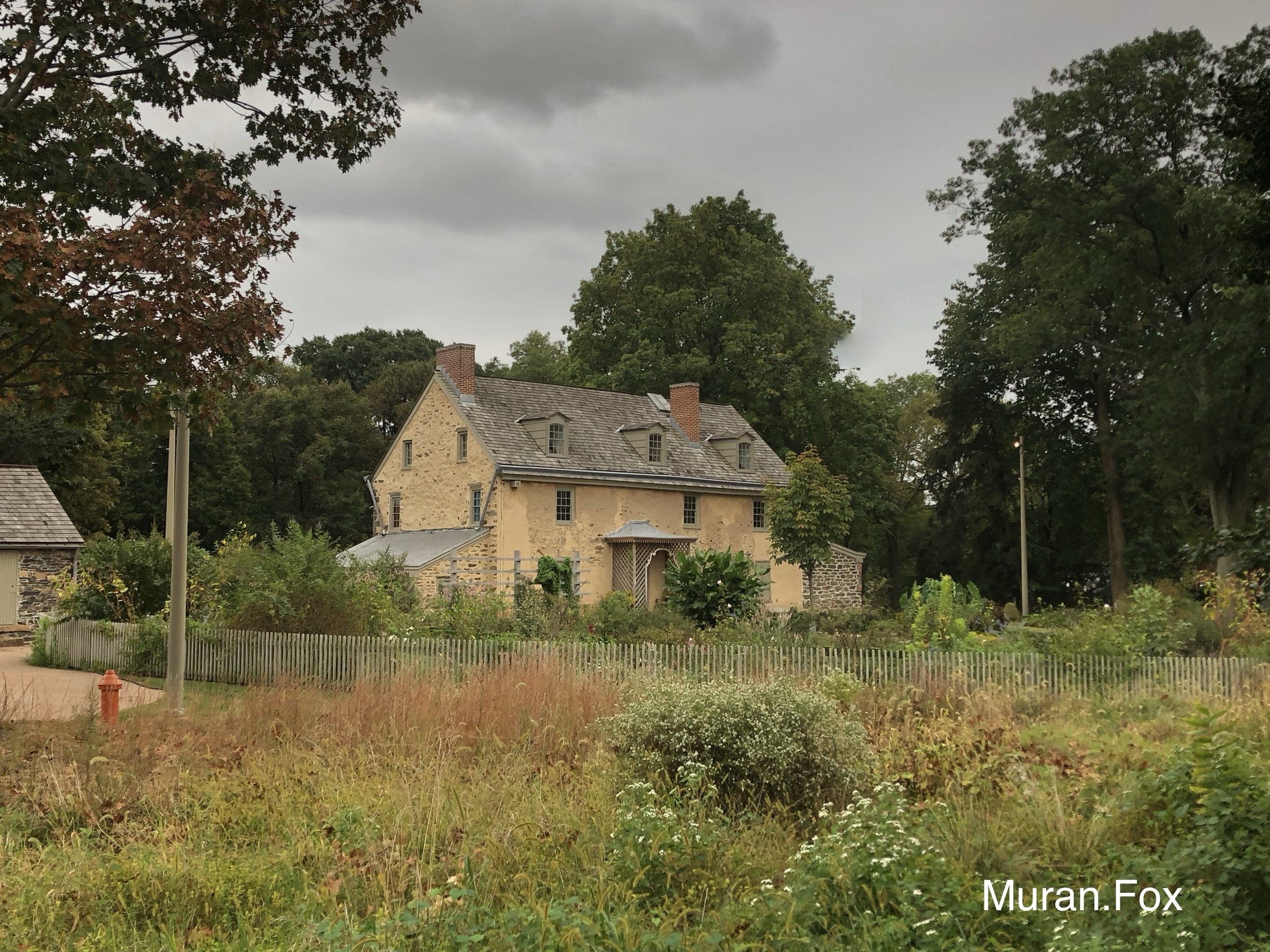 Another view of Bartram house & garden