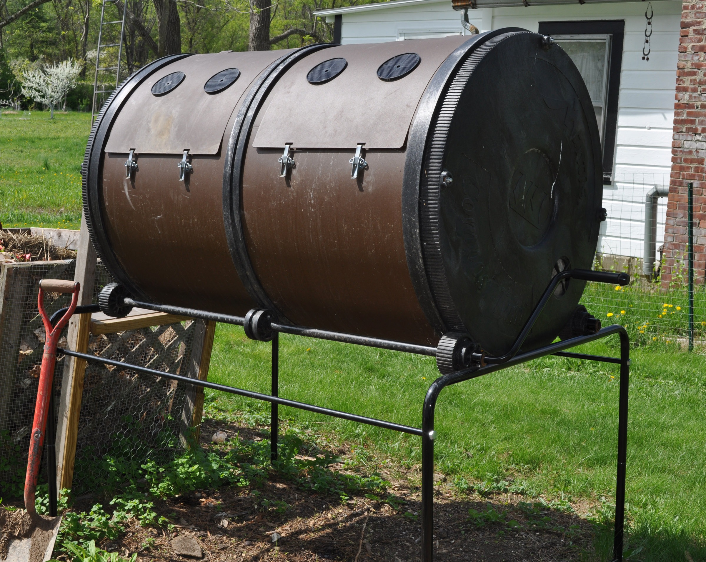 Drum composter