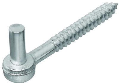 Lag screw hinge